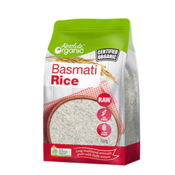 Absolute Organic Basmati Rice 700g – My Health Aisle